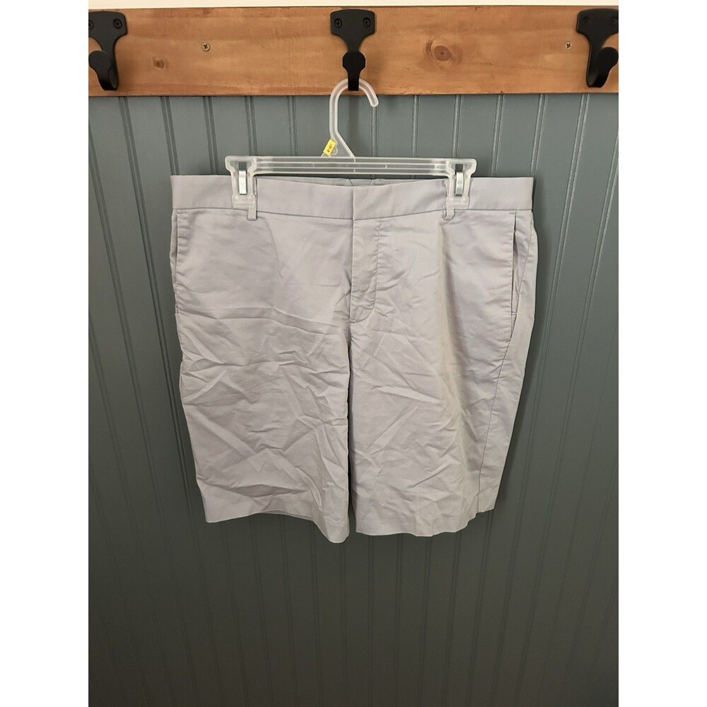 Nike Golf Dri-fit Mens Shorts Size 34 Khaki Chino Gray Shorts Dri-Fit